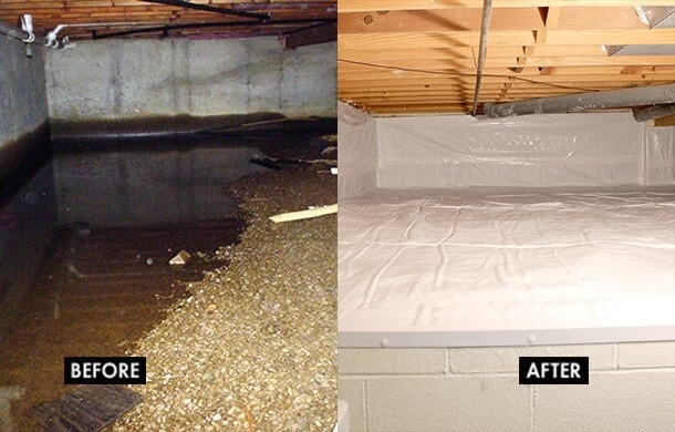 crawlspace-encapsulation-louisville-kentucky-before-and-after
